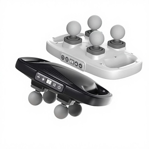 Custom Cross-Border Cordless Fascia Gun Home <b>Massage</b> Brushless Motor High Frequency Vibration Muscle Relaxation 4 <b>Massage</b> <b>Heads</b> - Product Image 1