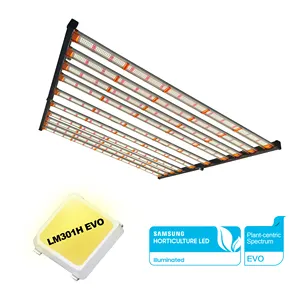 Redfarm 800W samsung lm 301h evo menthe diodes blanches uv ir led lumière grandir nous stock lumière grandir thaïlande 880w evo menthe