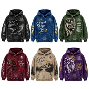 Sudadera con Capucha para Hombre Long Mission, 100% Algodón, Forro Polar, Transpirable, Corte Regular, Informal, para Invierno, con Bolsillos - Product Image 3