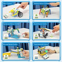 Ensemble de blocs de construction éducatifs pour les enfants de 5 à 7 ans, briques miniatures en plastique, assemblage de fonctions électriques, boîte emballée