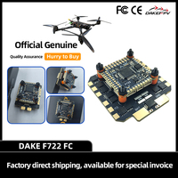 Contrôleur de vol DAKEFPV F722-QH 8S 80A/120A 4-en-1 ESC Stack 30x30mm GPS en plastique, Firmware BETAFLIGHT/INAV, Prise en charge ELRS FPV 3