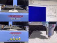 Ruteadora de Madera CNC, Fresadora de Madera CNC con Tres Cabezales para Carpintería