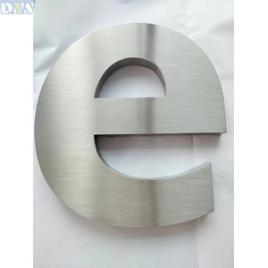 Letrero de calle 3D de acero inoxidable hecho en China para Company Hospital Mall Park Decoración exterior e interior - Product Image 5