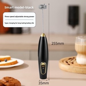 Base de recharge sans fil pour mousseur à <span class=keywords><strong>lait</strong></span> électrique portatif rechargeable, pour la préparation de café et de latte - Product Image 5