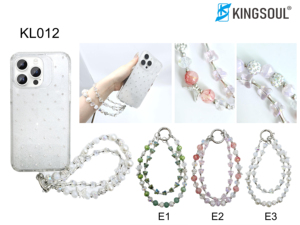 Ayarlanabilir evrensel uzun kristal ayrılabilir Crossbody telefon kolye cep telefon kayışı yama - Product Image 2