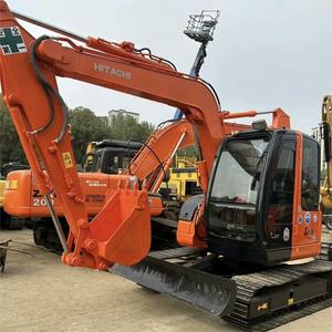 Excavatrice hydraulique Hitachi ZX75 2022 d'occasion de 7 tonnes avec pompe PLC et moteur à engrenages, rapport et inspection vidéo fournis - Product Image 1