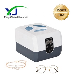 Benchtop 1300ml siêu âm sạch hơn điện điều kiện mới 220V dễ dàng làm sạch cho kính đồ trang sức nha khoa máy siêu âm - Product Image 2