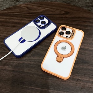 Funda Protectora Transparente Magnética de Acrílico <span class=keywords><strong>Invisible</strong></span> para 15 Pro Max con Adhesivo para Lente, Kit de Limpieza y Protección Contra Caídas - Product Image 4