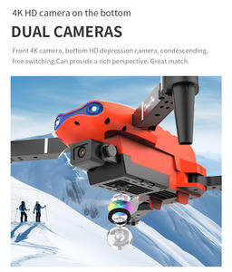 <span class=keywords><strong>Dron</strong></span> E99pro Plegable con Cámara 4K HD Dual, Quadcopter con Mantenimiento de Altitud, Aeronave de Control Remoto para Niños, de Plástico - Product Image 4