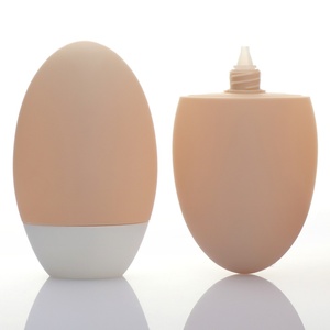 Eco Friendly Empty 30ml <b>Plastic</b> PE <b>Squeeze</b> Cream Liquid Sunblock Container Packaging 50ml Square Oval Sunscreen <b>Bottle</b> - Product Image 3