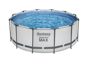 Набор для бассейна Bestway 12 'x 48 "/3,66 м x 1,22 м с насосом для семейного использования