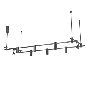 Copper Track <b>light</b> accessories Hotel LED Track Lighting Modern Brass Remote Dimmable Intelligent Elegant Minimalist Style - Product Image 5