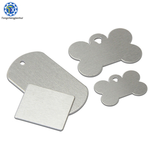 Etiquetas de Identificación para Perros de Acero Inoxidable Estampadas en Metal Personalizadas al por Mayor, en Blanco o de Aluminio Anodizado - Product Image 3