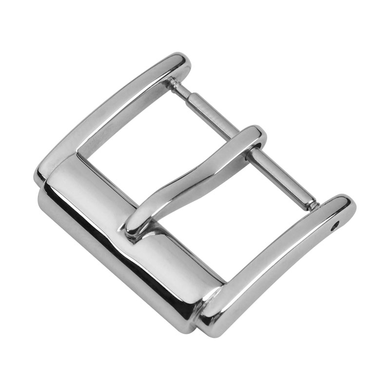 Кожаный ремешок из нержавеющей стали для часов 22 мм