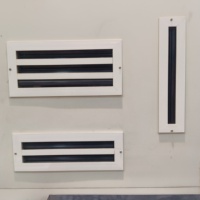 Diffuseur d'air à fentes en aluminium haute performance de qualité supérieure pour une distribution d'air efficace dans les systèmes CVC modernes