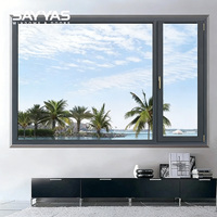 Ventana de PVC Moderna Integrada con Triple Vidrio Aislante, Calificada por Energy Star para Baño, Precio Directo de Fábrica al Por Mayor para Pedidos a Granel