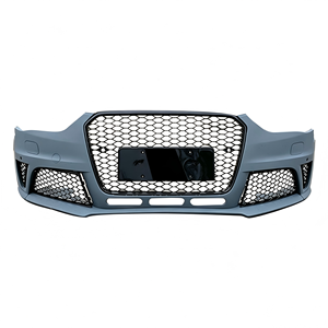 Conjunto de Parachoques Delantero Estilo RS4 con Rejilla de Panal, Kit de Conversión para <span class=keywords><strong>Audi</strong></span> <span class=keywords><strong>A4</strong></span> B8.5 2013 2014 2015 2016, Piezas de Repuesto para Automóviles - Product Image 2