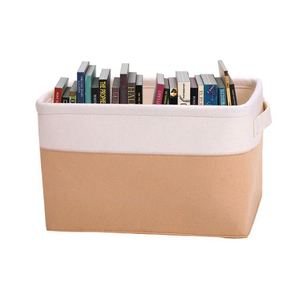 Eco-Friendly Foldable Portable Collapsible Felt Storage Baskets Organizer with Handles for Kids for Dog Toys for Baby <b>Nursery</b> - Product Image 2