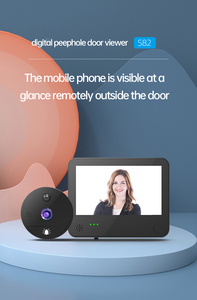 Videoportero WiFi con Detección de Movimiento PIR, Visión Nocturna, Apagado Automático, Pantalla de 4.3 Pulgadas, Amplio Rango Dinámico - Product Image 2