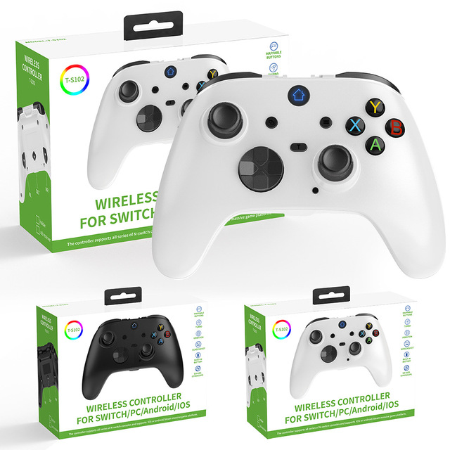 Universal Wireless for Joystick Game Controller for PC Android TV Box IOS & Cell Phones-Model T-S102