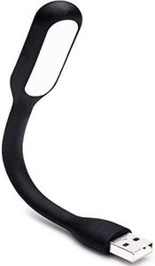 Lampe de lecture LED USB mini multicolore flexible à clip pour ordinateur portable, corps blanc et rouge, idéale pour la chambre à coucher (vente en gros) - Product Image 5