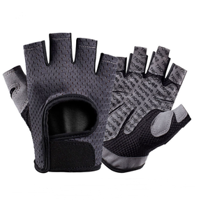 Gants de sport en polyester colorés pour la musculation et le cyclisme, caractéristiques de protection confortables pour les sports d'été, gants de vélo - Product Image 4