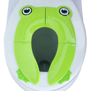2024 SUNNUO nuevo <span class=keywords><strong>asiento</strong></span> plegable de alta calidad con diseño de rana para bebé, <span class=keywords><strong>asiento</strong></span> de inodoro para niños, <span class=keywords><strong>asiento</strong></span> plegable para orinal para niños pequeños - Product Image 4