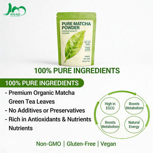 Poudre de Matcha Biologique de Qualité Cérémonielle 1000 Mesh Antioxydant Superaliment OEM Étiquetage Privé Approvisionnement en Gros - Product Image 2