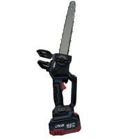 Scie à chaîne sans balais pour la maison Outils de jardinage Machine à couper le bois Scie à chaîne sans balais 108Vf à batterie au lithium
