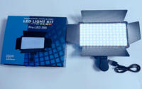 Lampe vidéo LED pour photographie, éclairage de remplissage couleur pleine, panneau lumineux, tournage en direct, LED 300