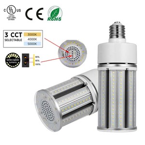 Coût d'usine 27W-120W LED maïs lumière LED CE Rohs certifié E26/E27/E39/EX39/E40 Base parking et rue LED ampoule lumière - Product Image 1