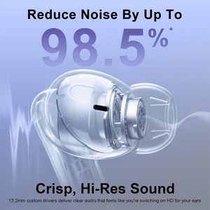 Custom Fit Wireless TWS Earbuds with for 5.3 Active Noise Cancellation (ANC) IPX7 Waterproof up to 5 Hours Playtime - Product Image 4