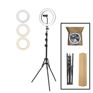 ขาตั้งไฟวงแหวนแบบพับได้ขนาด130ซม. ขาตั้งไฟ LED แบบมืออาชีพ - Product Image 6