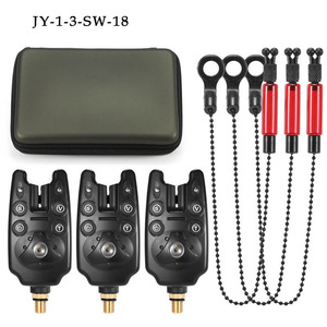 Allarme per mordente da pesca allarme per catena Swinger Set di allarme per pesca digitale Kit di allarme indicatore di allarme attrezzatura da pesca con scatola - Product Image 1