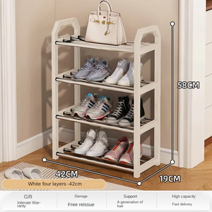 Zapatero Metálico de Gran Capacidad con Múltiples Niveles para Entrada, Ahorro de Espacio, Zapatero Doméstico con Varias Capas - Product Image 4