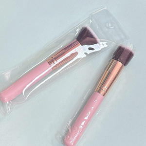 Nouveau pinceau de maquillage Yacai, pinceau à fond de teint <span class=keywords><strong>BB</strong></span> crème, pinceau plat pour poudre, outil de maquillage portable, vente en gros - Product Image 4