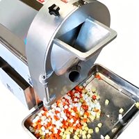 FONHON 1500W Multifunctionele Industriële Motor 1 Jaar Garantie Commerciële Catering Groente/Fruit Snijder/Shredder/Dicer