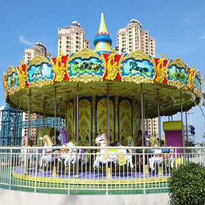Manèges à cheval Carrousel Balançoire à thème animal Parc de <span class=keywords><strong>carnaval</strong></span> Autres produits d'équipement d'amusement Carrousel pour enfants - Product Image 6