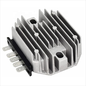 Regulador de voltaje para motocicleta, rectificador de fundición a presión de aleación de aluminio y metal, 5 cables, 12V, alta calidad - Product Image 2