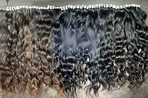 Extensions de cheveux humains bruts non traités, à ondulation naturelle, provenant d'un seul donneur, qualité usine, vente en gros - Product Image 2