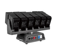 Barre de lumière mobile à zoom RGBW LED 6x60W 4-en-1 avec contrôle DMX512 et RDM, idéale pour les discothèques, les DJ, les théâtres, les concerts, etc.