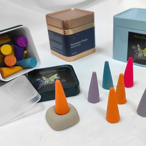 Wholesale Tower <b>Incense</b> <b>Cones</b> Pure Sandalwood Raw <b>Incense</b> <b>Cone</b> Natural Scent - Product Image 3