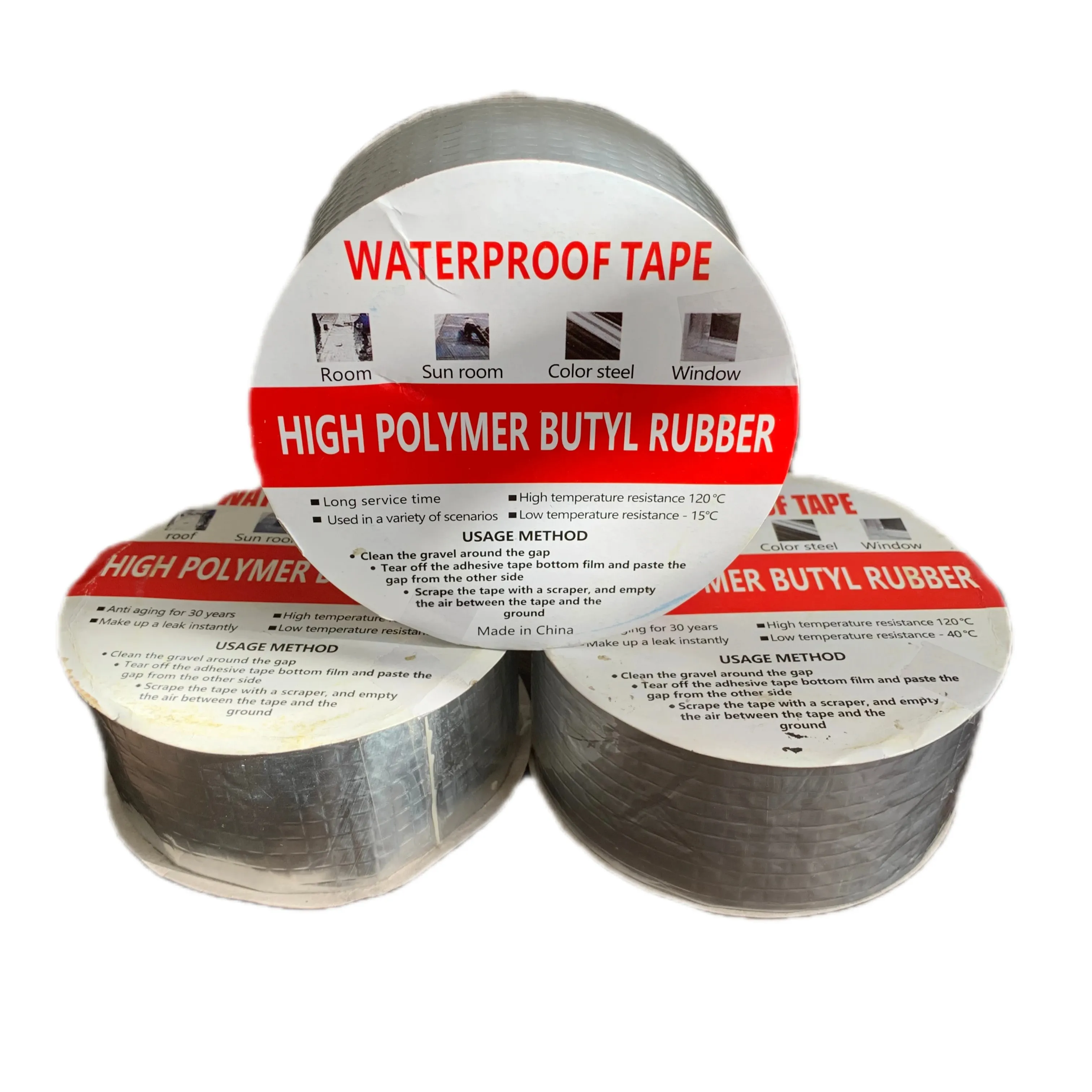 アクリルゴム防水テープ工場卸売価格屋根壁修理防水