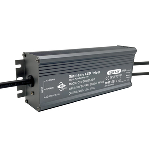 ไดรเวอร์ LED หรี่แสงได้12V 50W ไฟ LED หรี่แสงได้สำหรับใช้กลางแจ้ง2หรี่แสงได้มีใบรับรอง DALI2ของ SAA - Product Image 1