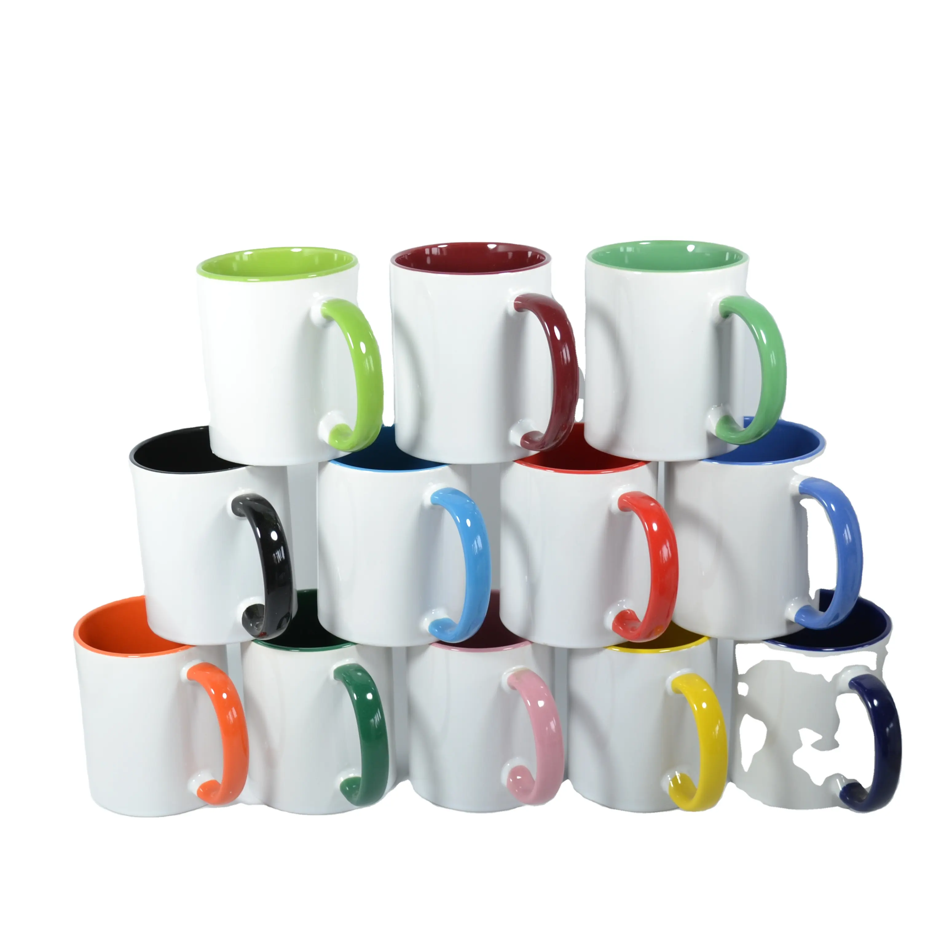 Lave-vaisselle de haute qualité blanc de couleur blanc sublimation tasse en céramique