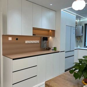 Juegos de Muebles de Madera para Apartamento, Estilo Rústico, Personalización Completa para el Hogar, Gabinetes para Sala de Estar, Precio Razonable, Alta Calidad - Product Image 1