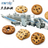 Ligne de production de machines à biscuits de différentes capacités, pour biscuits durs et mous, de petite taille, fabriquées en usine