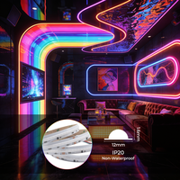 VH SMART LIGHTING Bande lumineuse LED RGBW flexible 24V à changement de couleur pour l'éclairage d'ambiance des divertissements KTV