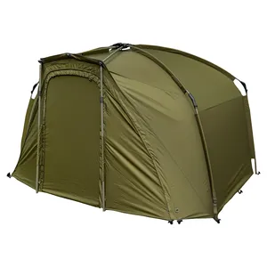 2023 Alta Qualidade Pescador Tenda Impermeável Isolado Glamping Outdoor Camping Pesca Brolly Tenda Bivvy Day Shelter