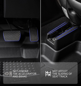 Tapis thermoformés spéciaux 3D complets pour voiture, tapis de sol avant et arrière, tapis de coffre en caoutchouc - Product Image 4